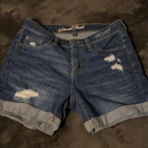 Jean shorts size 2